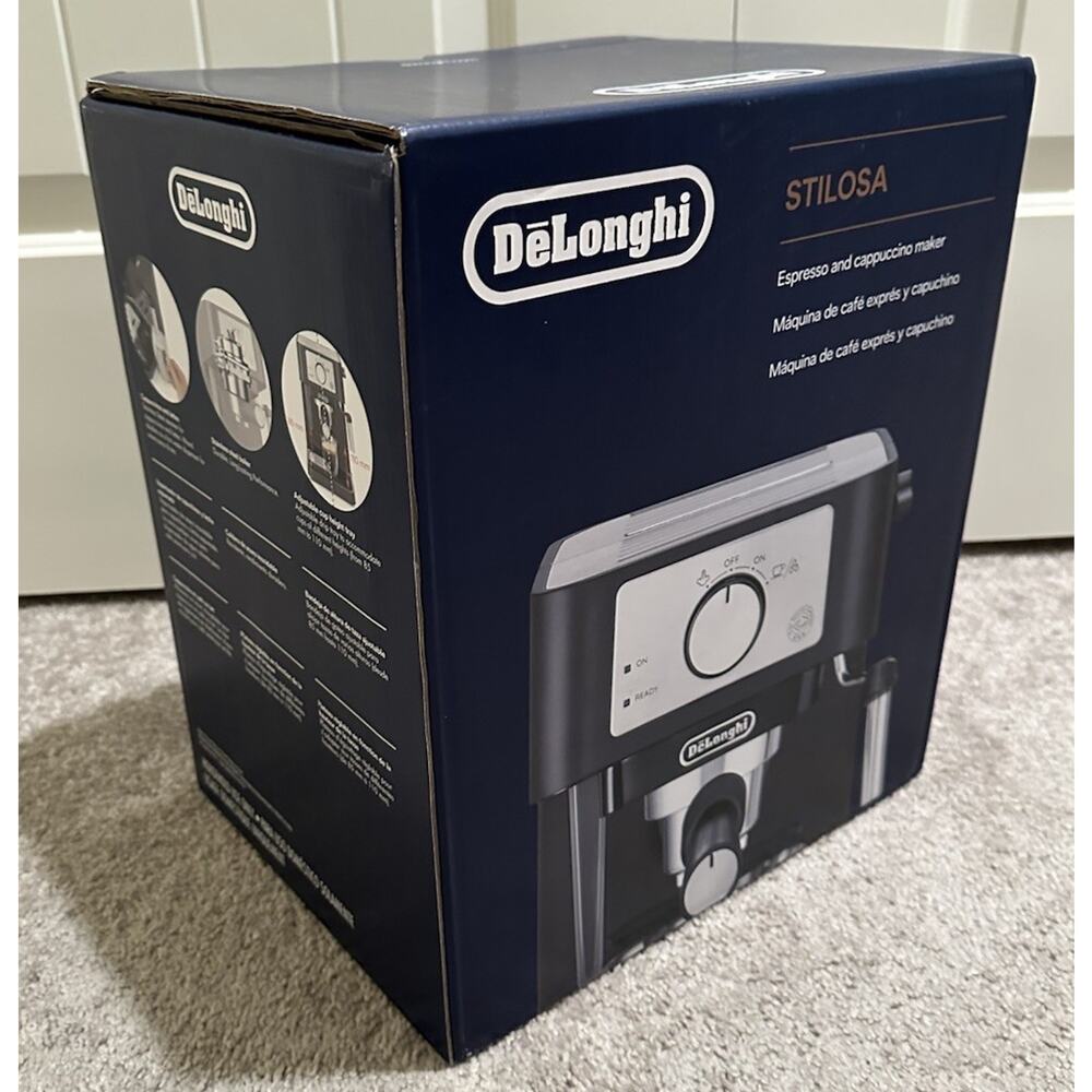 EUC De'Longhi EC260BK Stainless Steel Espresso Machine - Black $150 MSRP